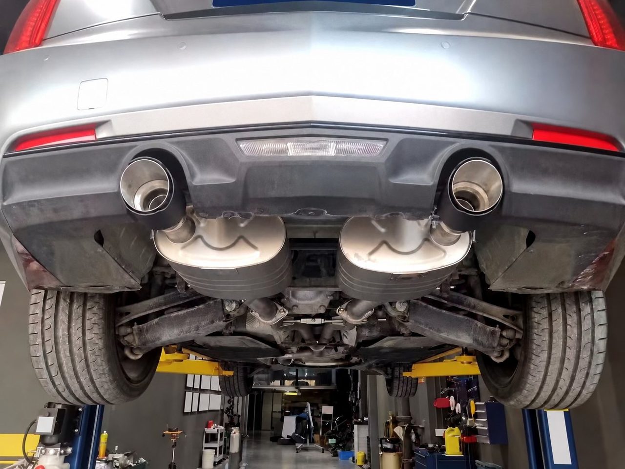 Cadillac ATS-L 2.0T Abgasanlage