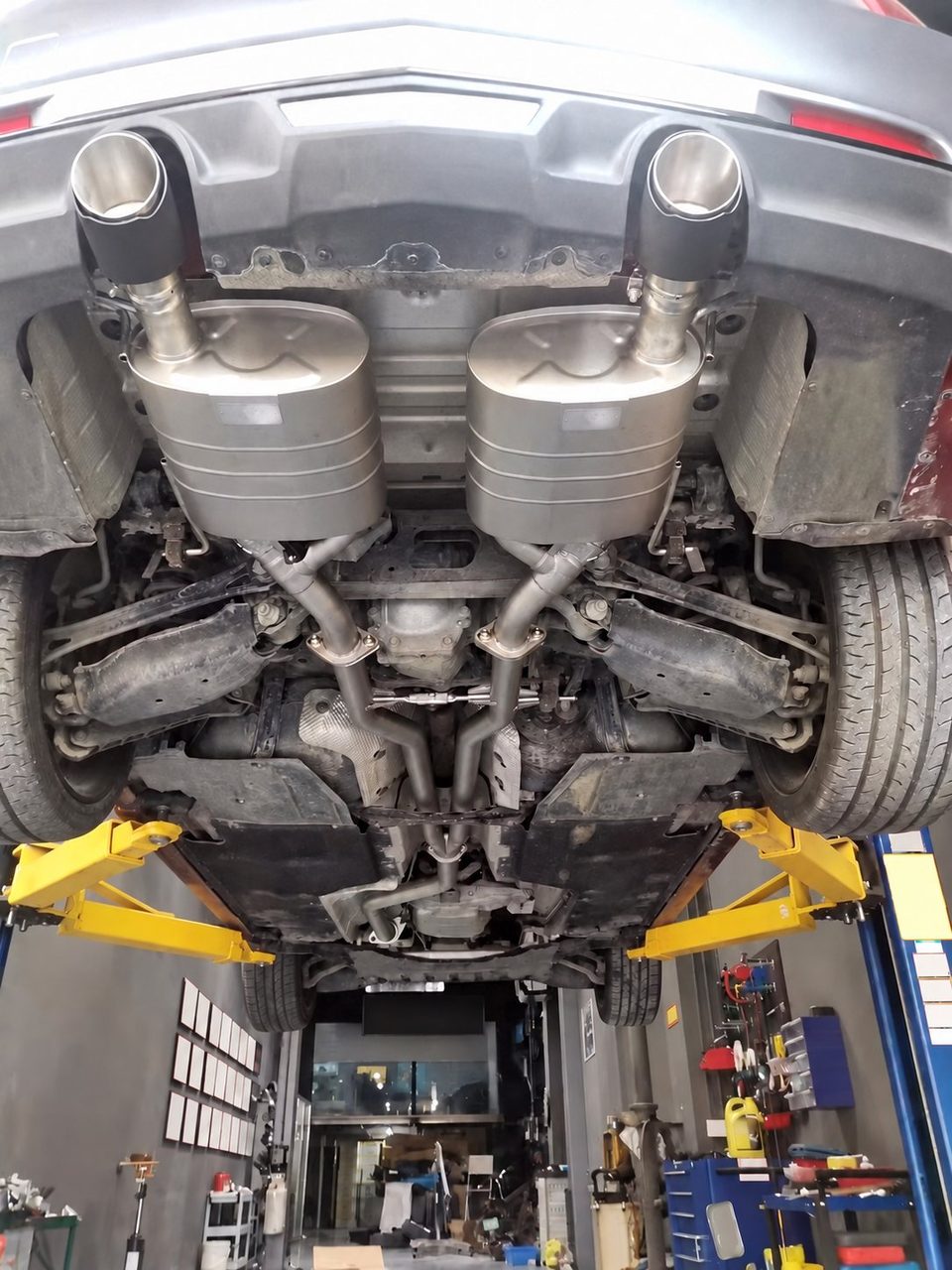 Cadillac ATS-L 2.0T Abgasanlage