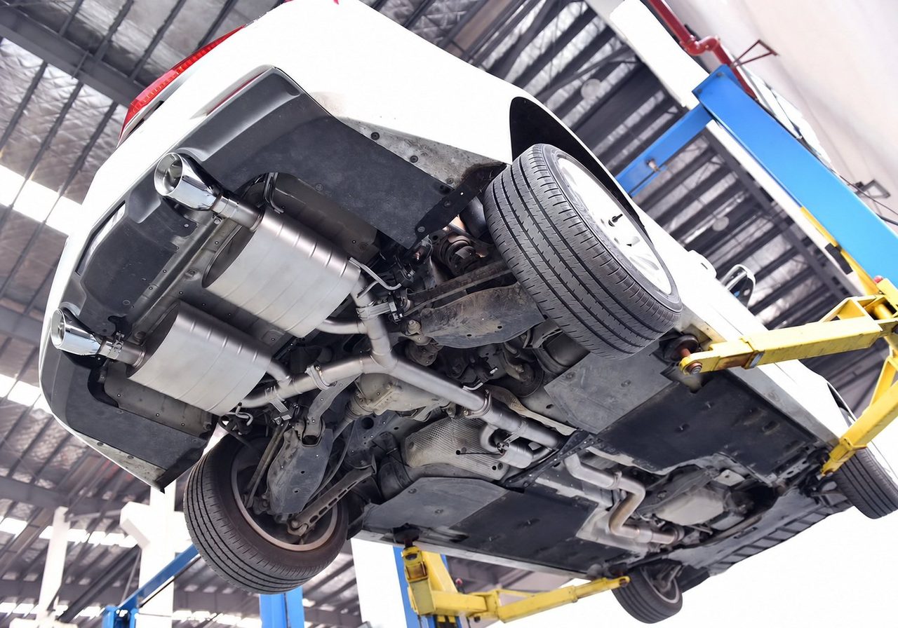 Cadillac ATS-L 2.0T Abgasanlage
