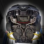 Ford Mustang 5.0 Stainless Cat-back — 5