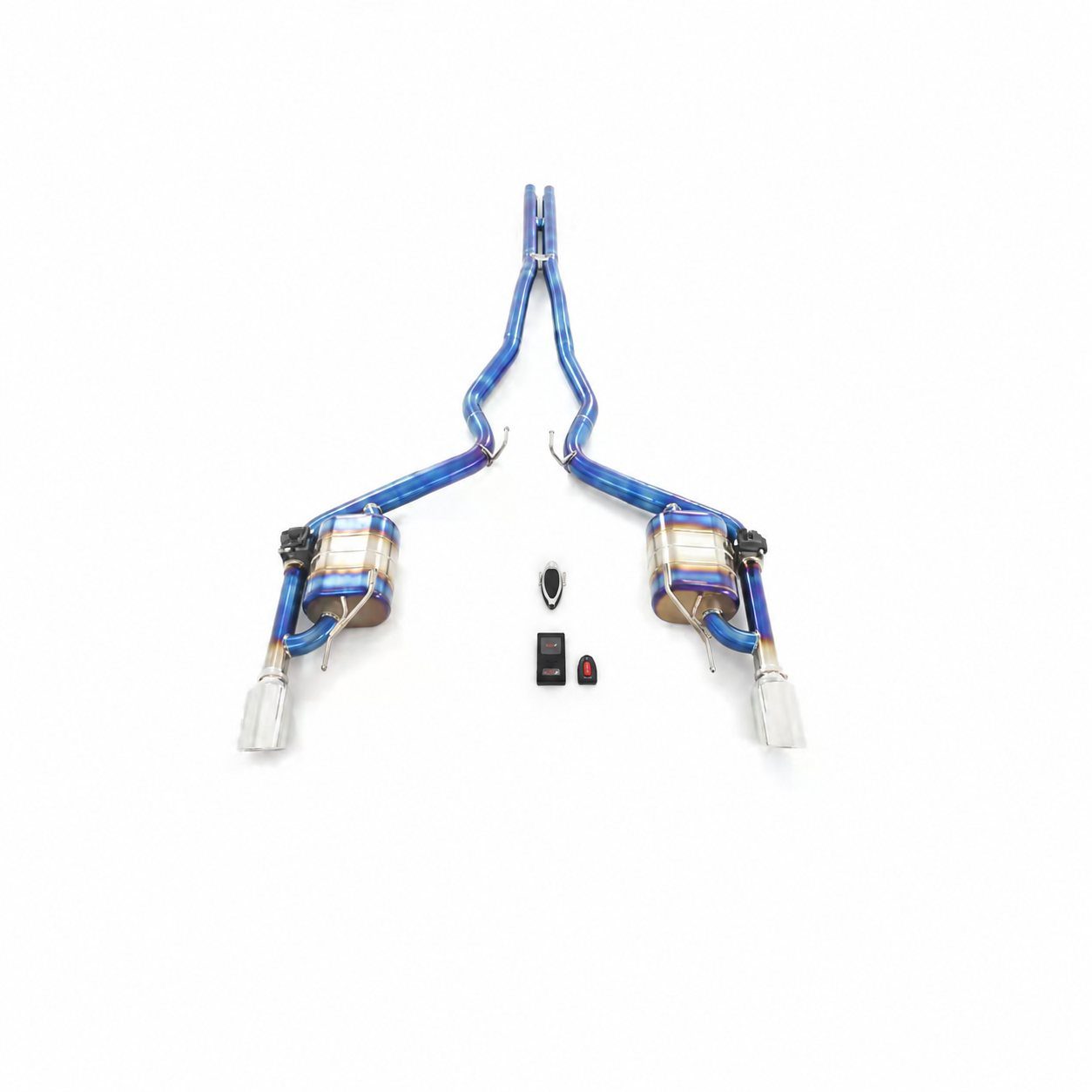 Ford Mustang 5.0L Cat-Back aus Titan