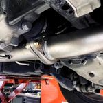 Jaguar F-Pace 2.0T Stainless Cat-back — 12