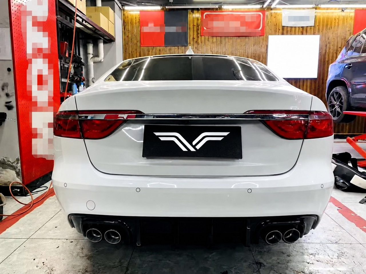 Jaguar XFL 2.0T Abgasanlage