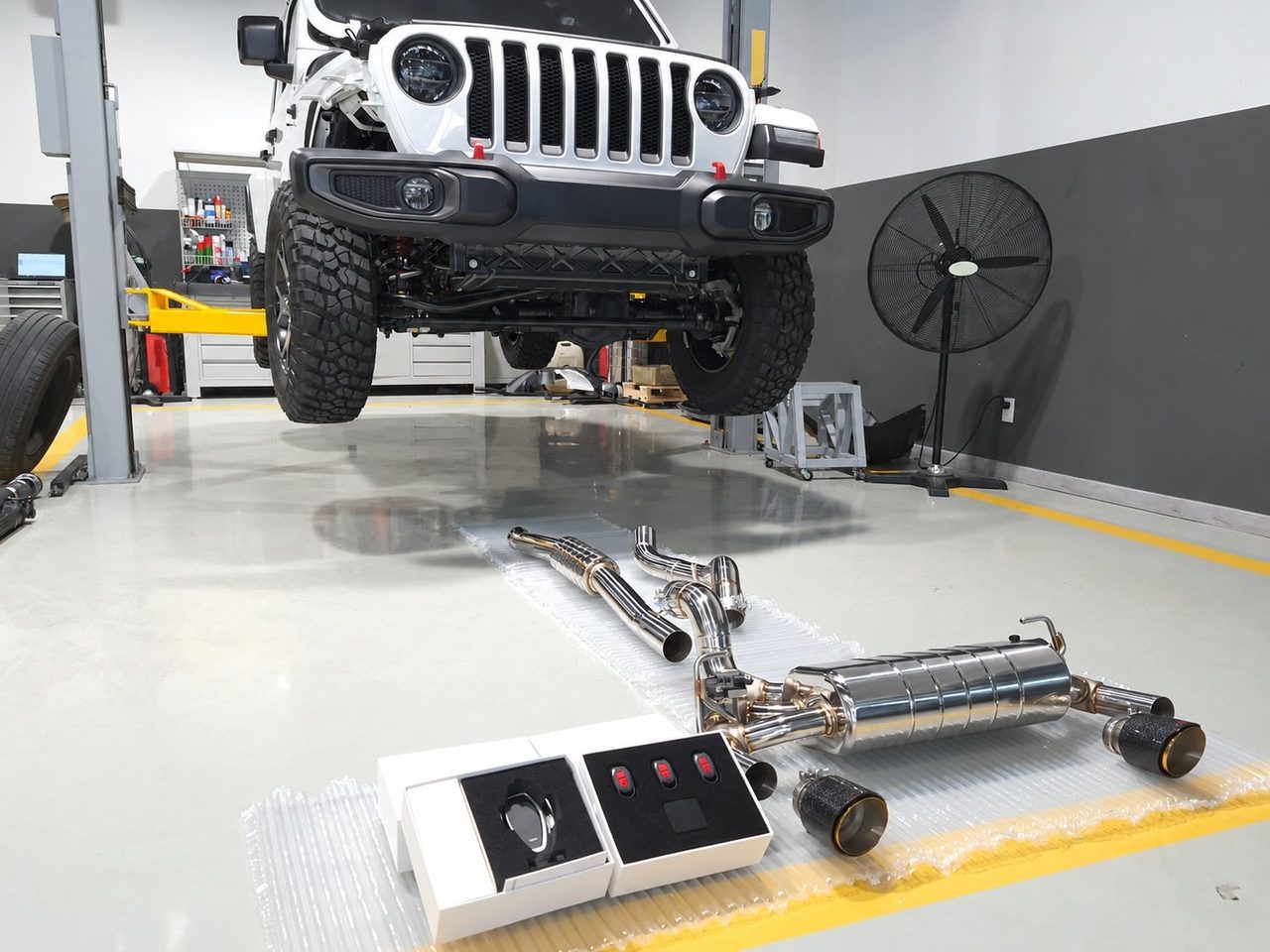 Jeep Wrangler 2.0T Cat-back