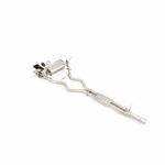 Land Rover Defender Stainless Cat-back, quad square tips — 11