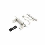 Land Rover Defender Stainless Cat-back, quad square tips