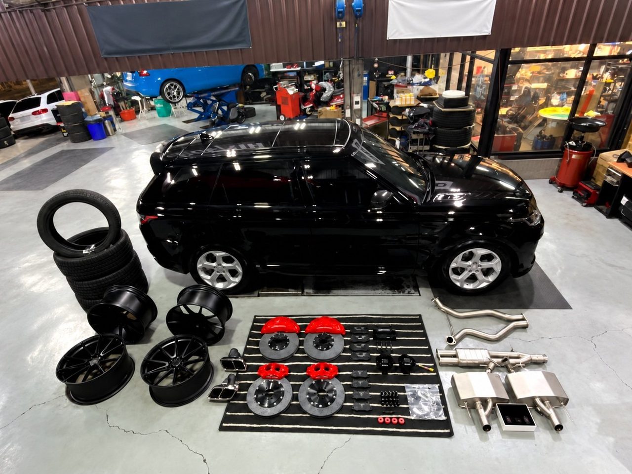 Land Rover Range Rover Sport 2020 3.0T Abgasanlage