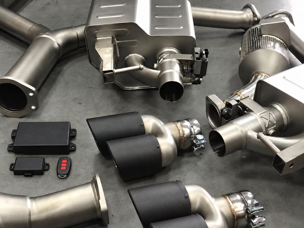 Mercedes-AMG C43 3.0T Abgasanlage aus Edelstahl