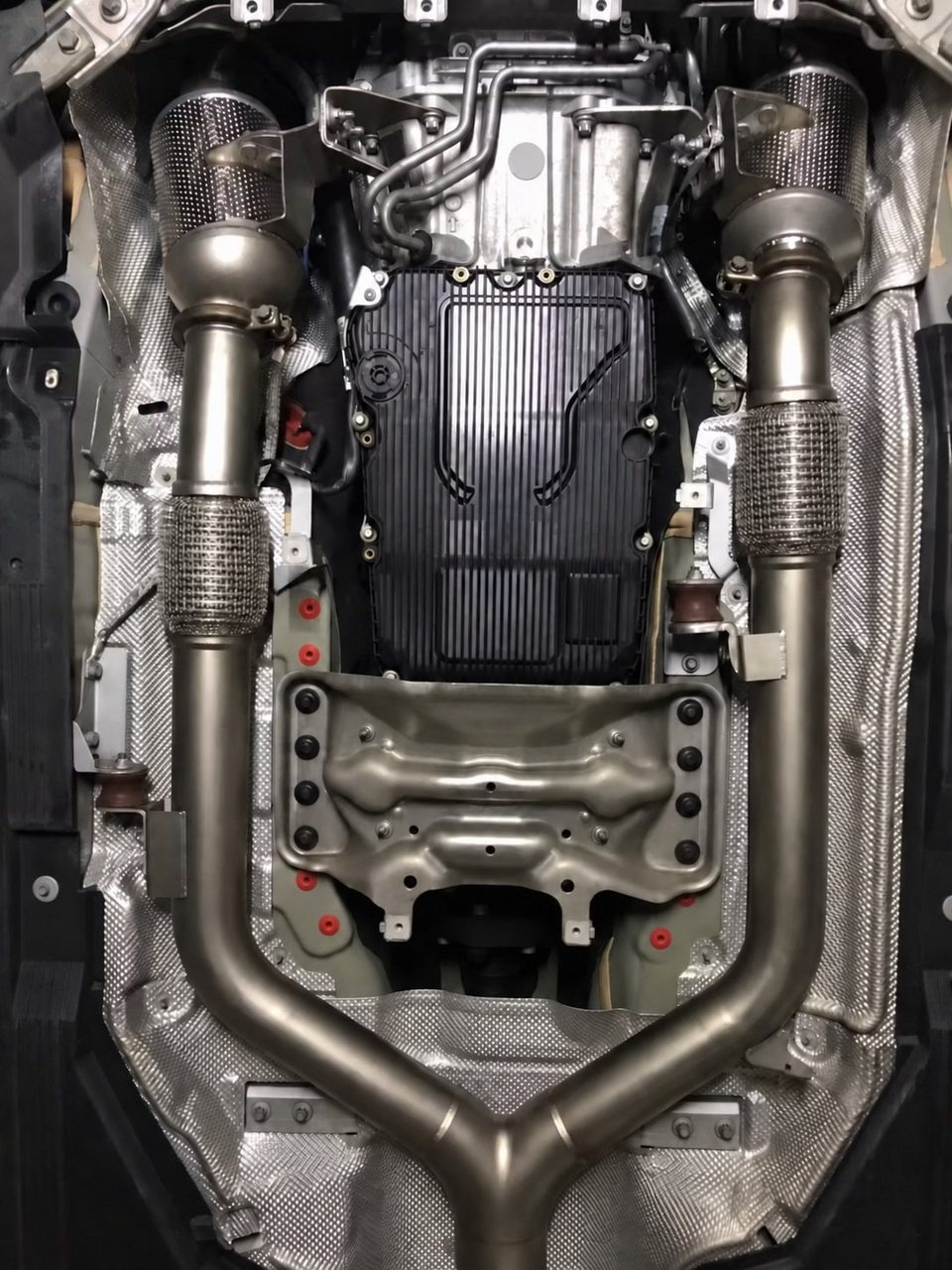 Mercedes-AMG C43 3.0T Abgasanlage aus Titan