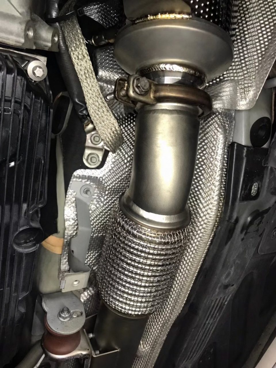 Mercedes-AMG C43 3.0T Abgasanlage aus Titan