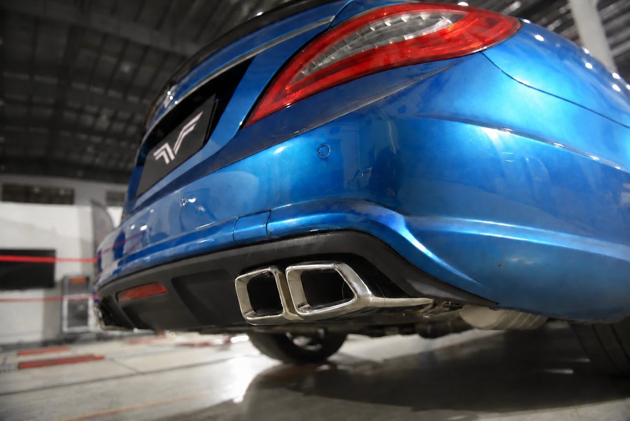 Mercedes-AMG CLS63 W218 Abgasanlage