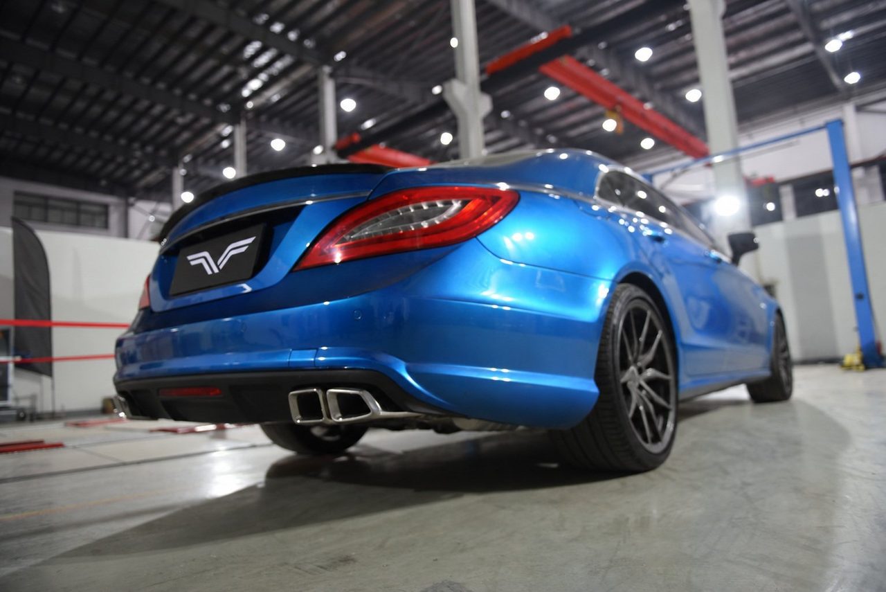 Mercedes-AMG CLS63 W218 Abgasanlage