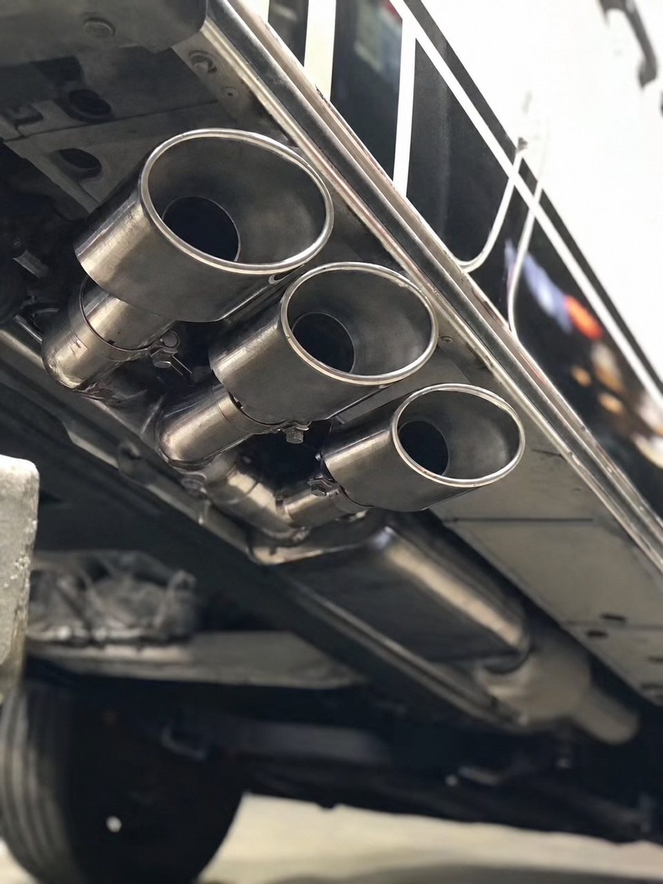 Mercedes-AMG G500 Abgasanlage aus Titan