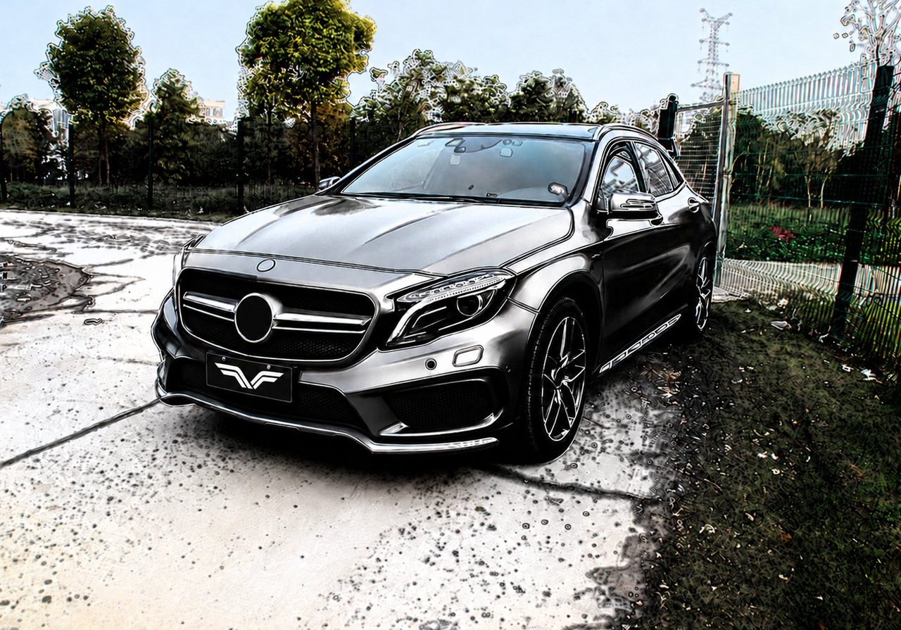 Mercedes-AMG GLA45 2.0T W177 Abgasanlage