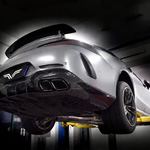 Mercedes-AMG GT50 3.0T Titanium Cat-back, gold finish — 13