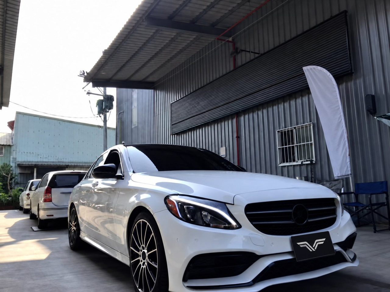 Mercedes-AMG W205 C300 Cat-Back aus Edelstahl