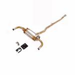 Mercedes-Benz A35 Titanium Cat-back, gold finish