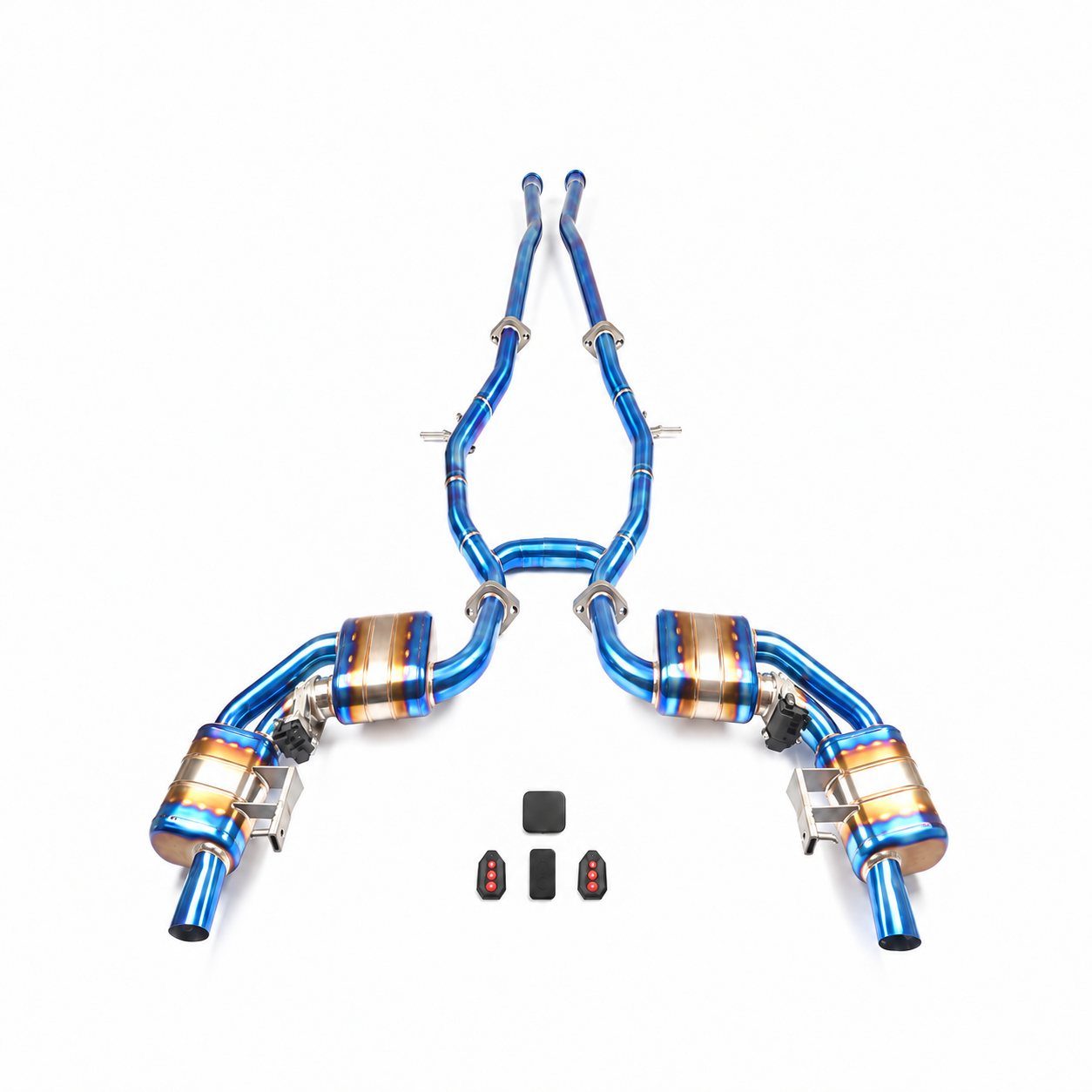 Mercedes-Benz C217 S400 Coupe Titanium Cat-back