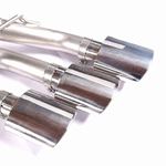 Mercedes-Benz G500 / G55 / G63 W464 5.5T / 4.0T Stainless, 6 tips — 5