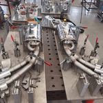 Mercedes-Benz G500 / G55 / G63 W464 5.5T / 4.0T Stainless, quad tips — 7