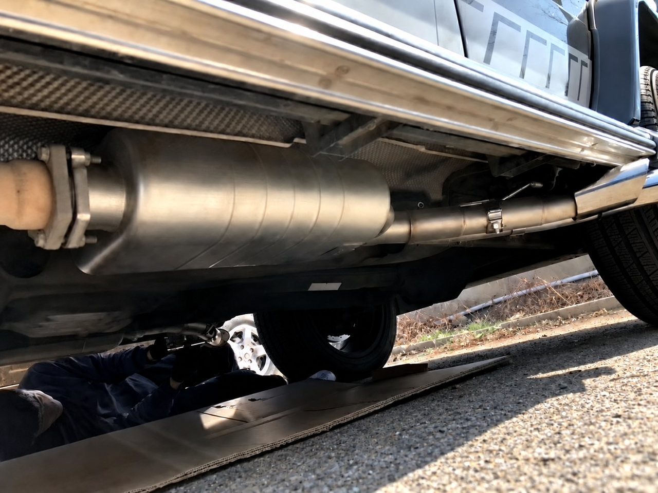 Mercedes-Benz G500 / G55 / G63 W464 5.5T / 4.0T Stainless, quad tips