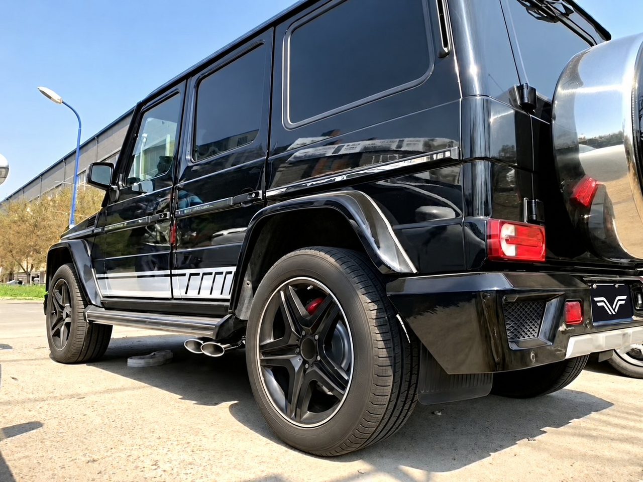 Mercedes-Benz G500 / G55 / G63 W464 5.5T / 4.0T Stainless, quad tips