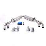Mercedes-Benz G500 / G55 / G63 W464 5.5T / 4.0T Stainless, quad tips — 3