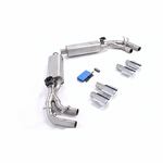Mercedes-Benz G500 / G55 / G63 W464 5.5T / 4.0T Stainless, quad tips — 4