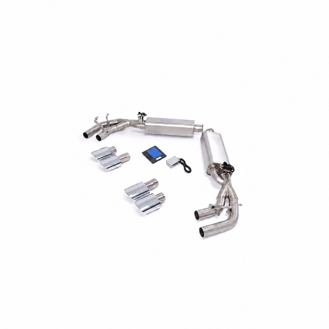 Mercedes-Benz G500 / G55 / G63 W464 5.5T / 4.0T Stainless, quad tips