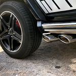Mercedes-Benz G500 / G55 / G63 W464 5.5T / 4.0T Titanium, quad tips — 12