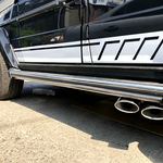 Mercedes-Benz G500 / G55 / G63 W464 5.5T / 4.0T Titanium, quad tips — 11