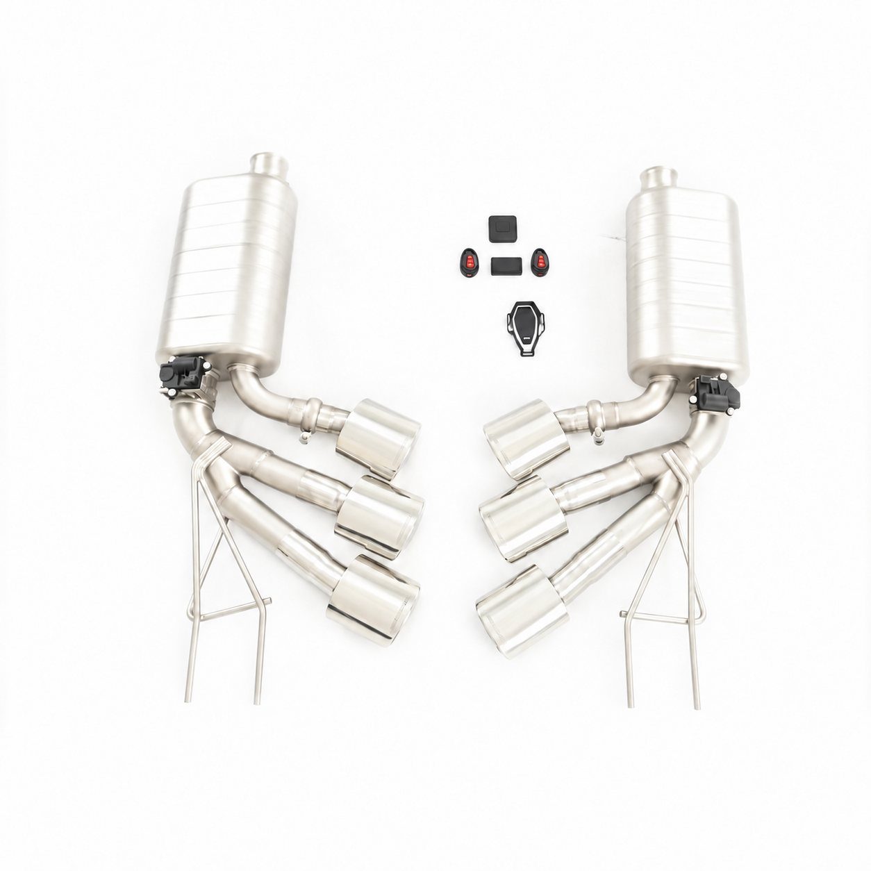 Mercedes-Benz G65 Endschalldämpfer-Set aus Edelstahl