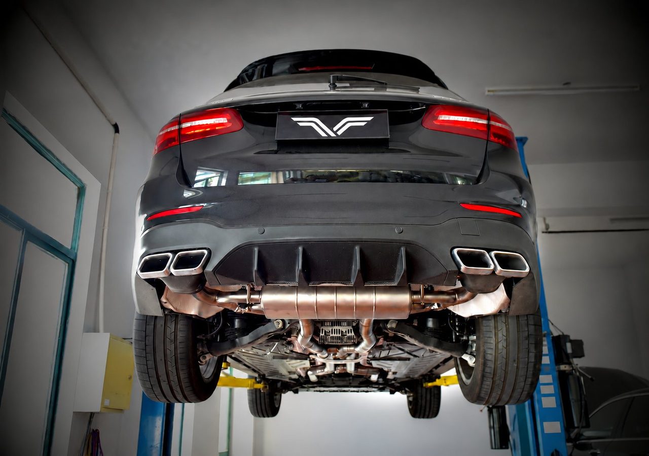 Mercedes-Benz GLC63 4.0T Abgasanlage