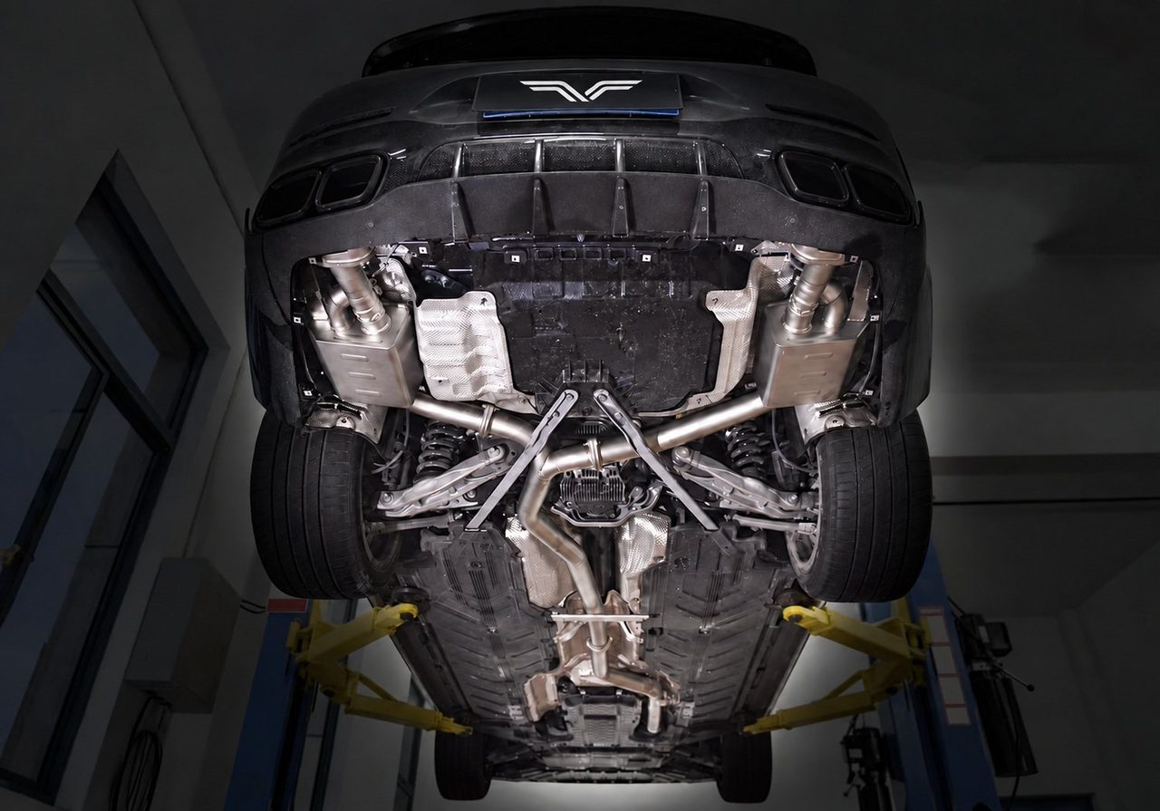 Mercedes-Benz GT50 3.0T Abgasanlage aus Edelstahl