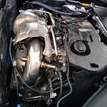 Mercedes-Benz W206 1.5T Stainless Cat-back — 9