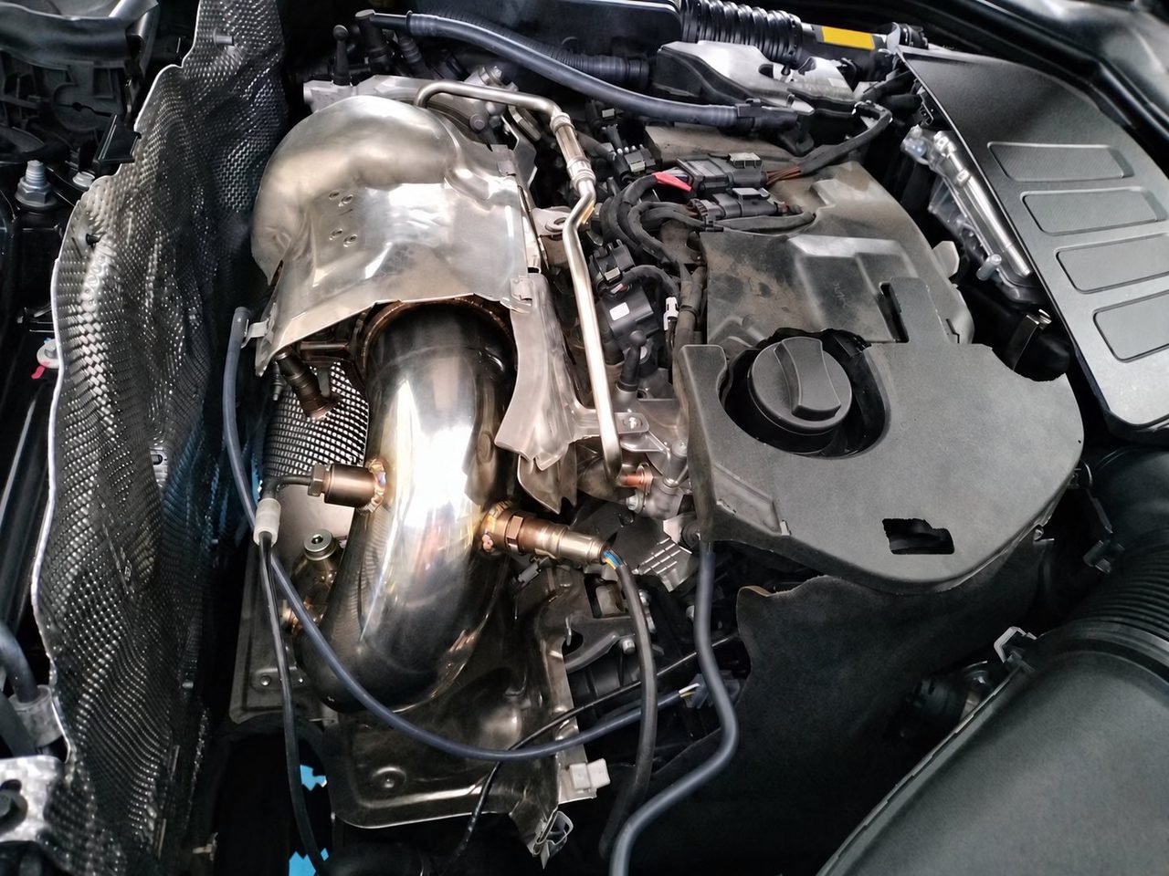 Mercedes-Benz W206 1.5T Cat-Back aus Edelstahl