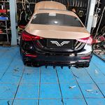 Mercedes-Benz W206 1.5T Stainless Cat-back — 12