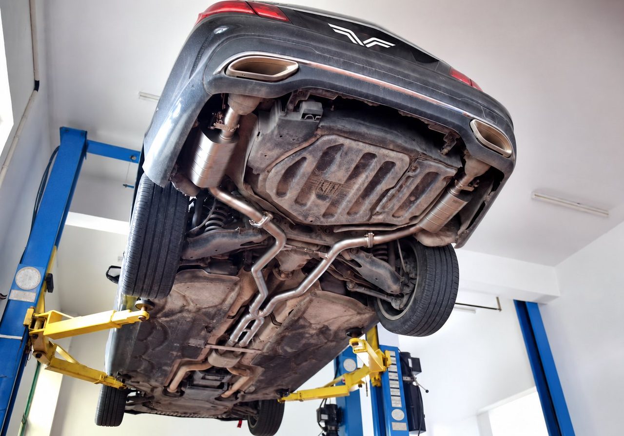 Mercedes-Benz W212 E320 3.0T Abgasanlage