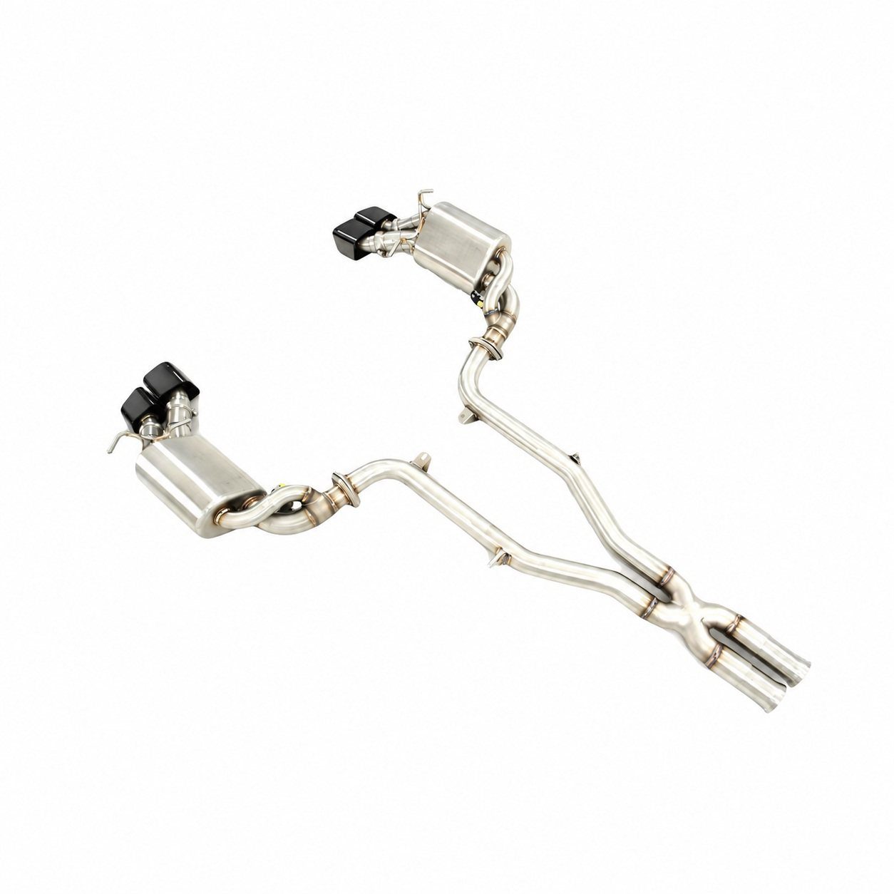 Mercedes-Benz W218 CLS63 Cat-Back, Finish gebürstet
