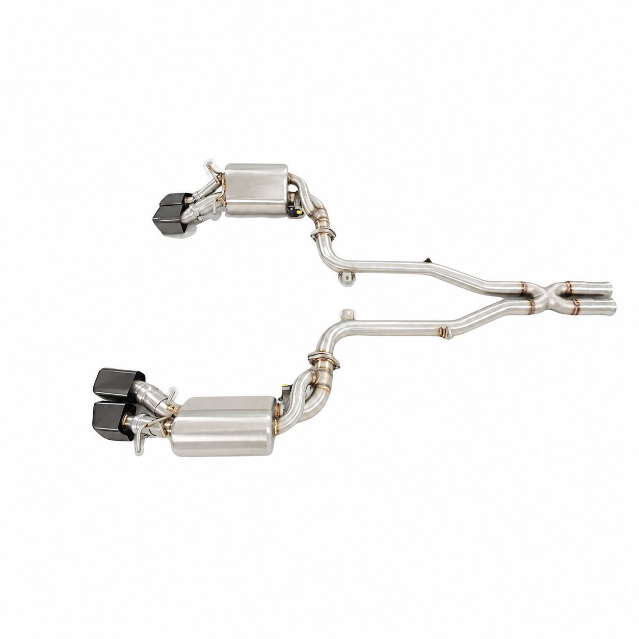 Mercedes-Benz W218 CLS63 Cat-Back, Finish gebürstet