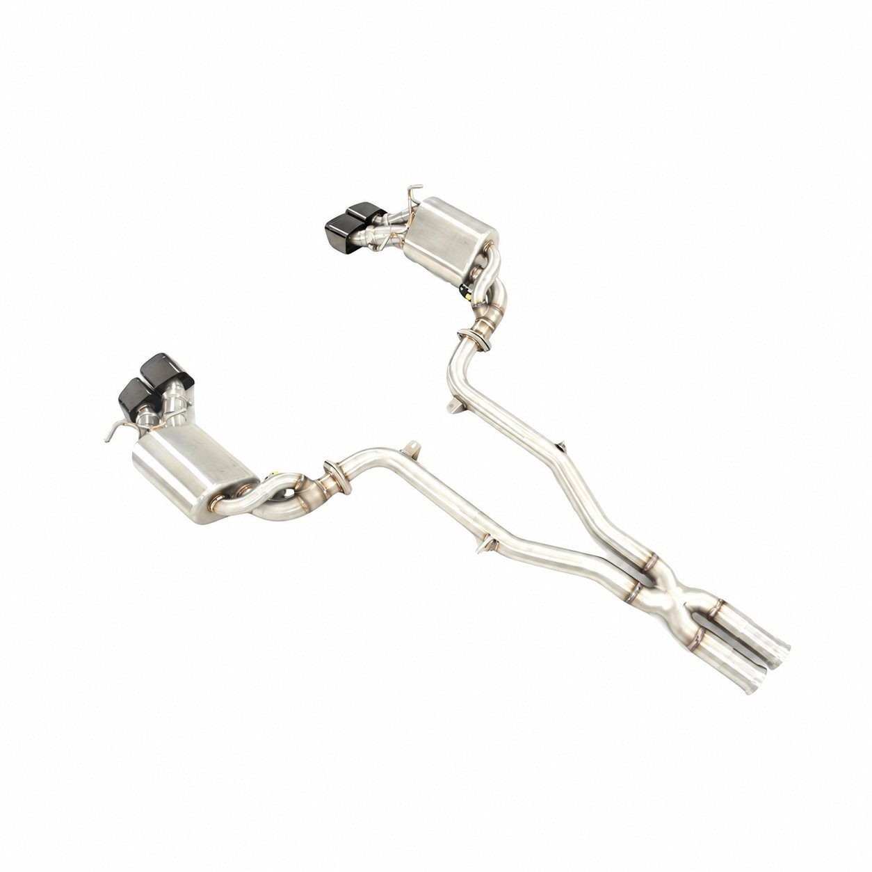 Mercedes-Benz W218 CLS63 Cat-Back, Finish gebürstet