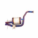 Mercedes-Benz W223 S450 Titanium Cat-back — 3