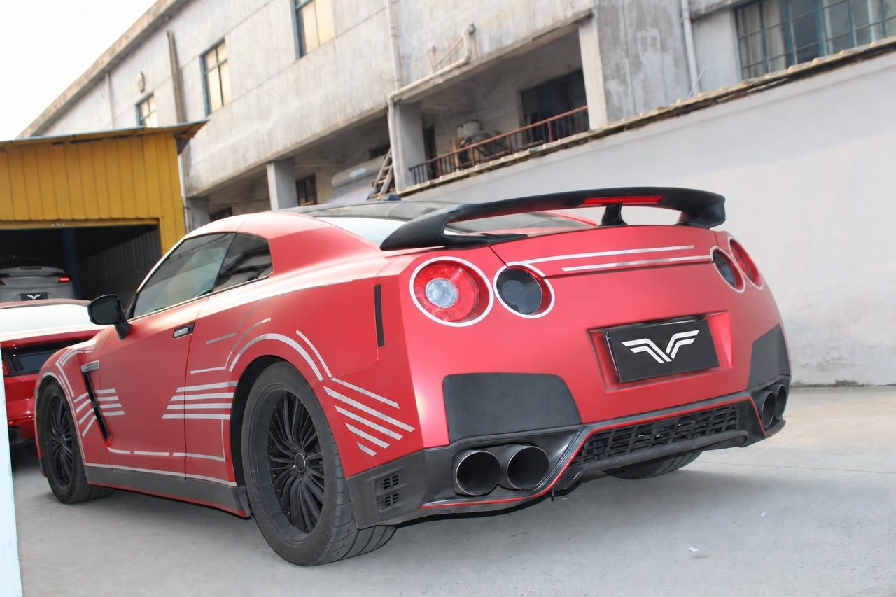 Nissan GTR 3.8T R35 Abgasanlage aus Edelstahl
