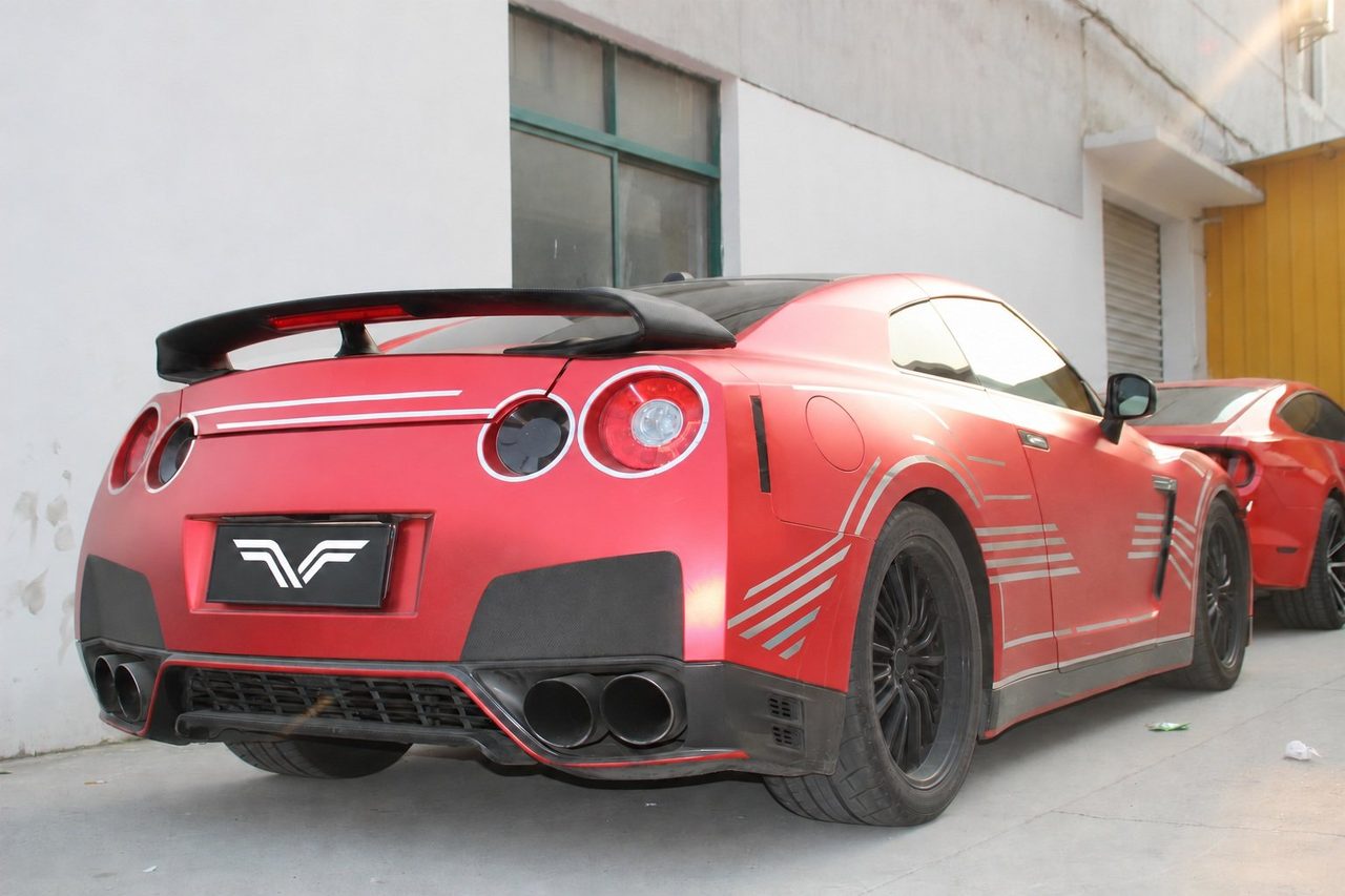 Nissan GTR 3.8T R35 Abgasanlage aus Edelstahl
