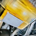 Porsche 718 2.0T / 2.5T Titanium Rear section, gold finish — 13