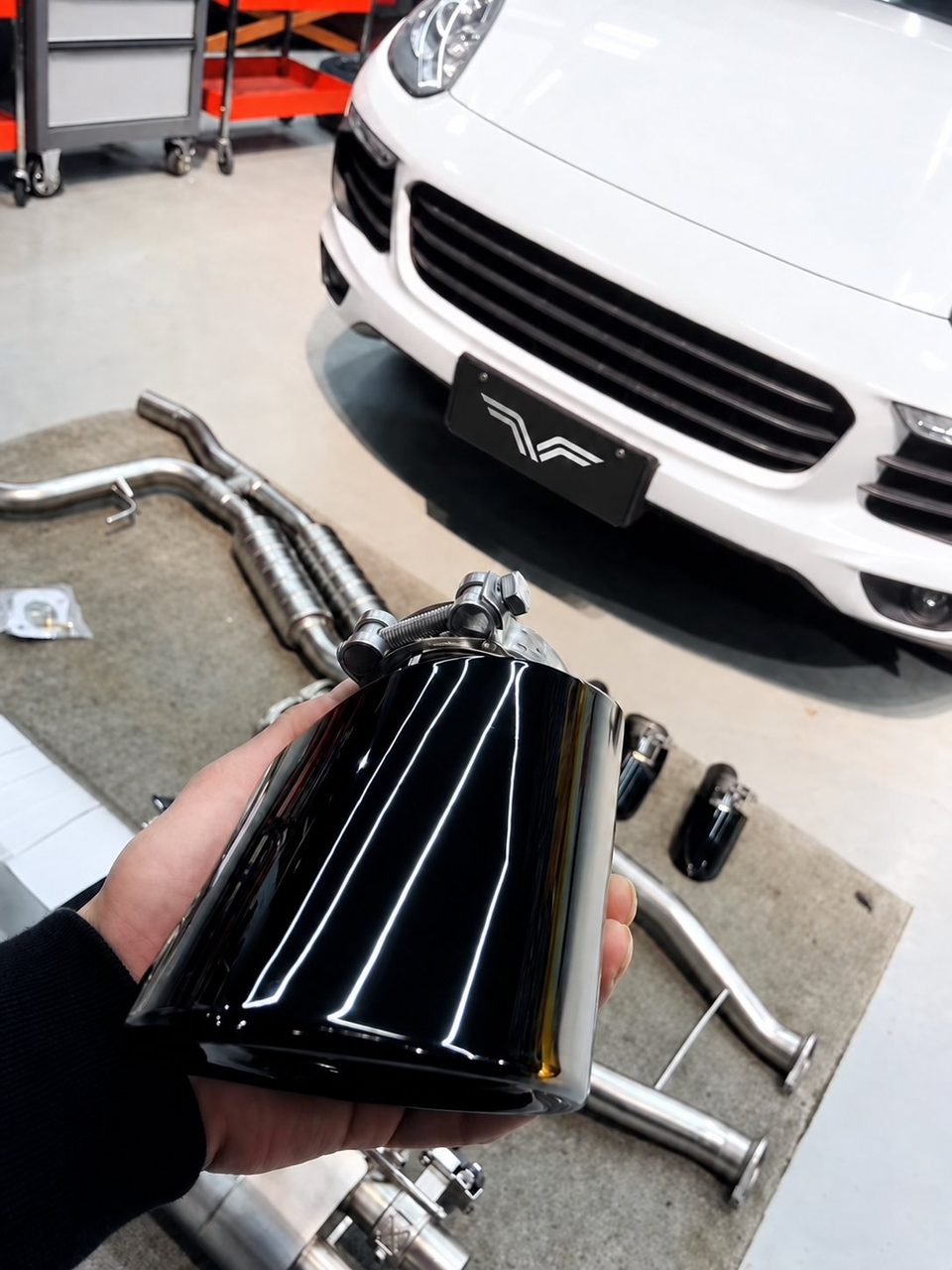 Porsche Cayenne 3.0T Abgasanlage aus Edelstahl