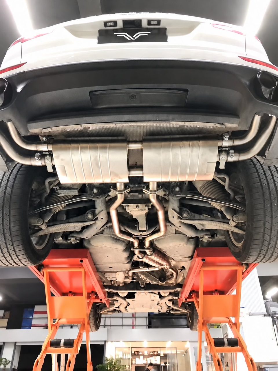 Porsche Cayenne 3.0T Abgasanlage aus Edelstahl