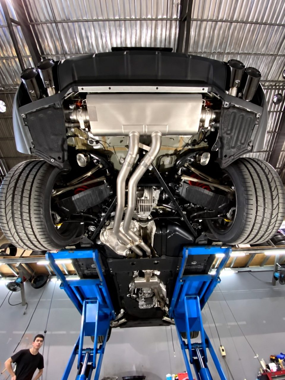 Porsche Cayenne 3.0T Titanium Front pipe / Cat-back