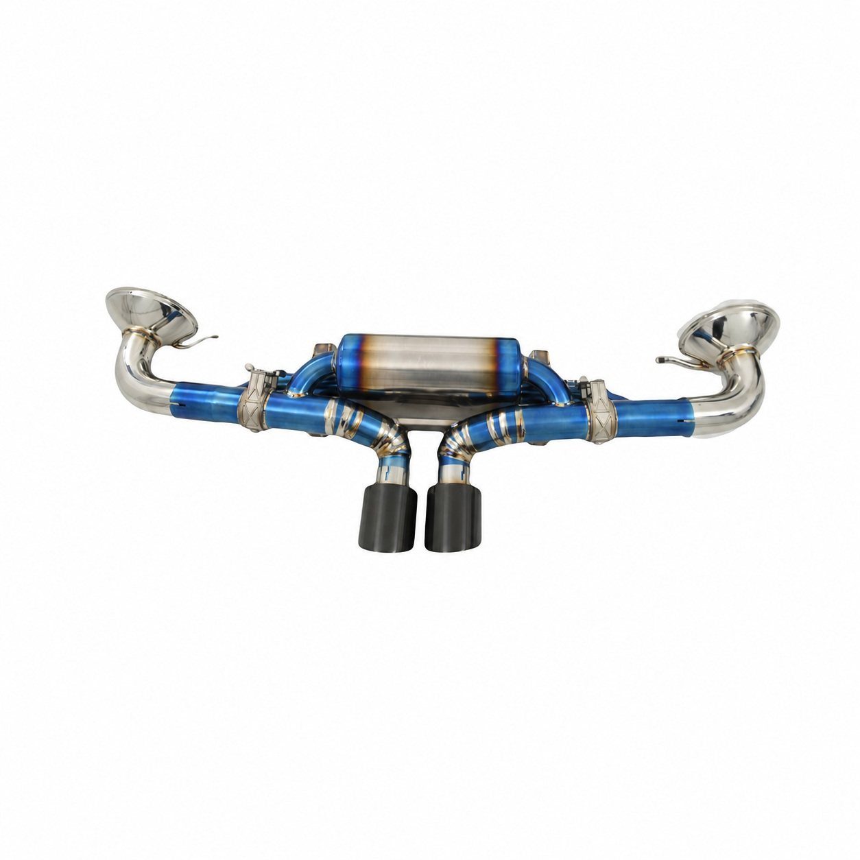 Porsche GT3 Titanium Full system / Rear section