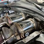Porsche Panamera 971 4.0T Catless Downpipe — 7
